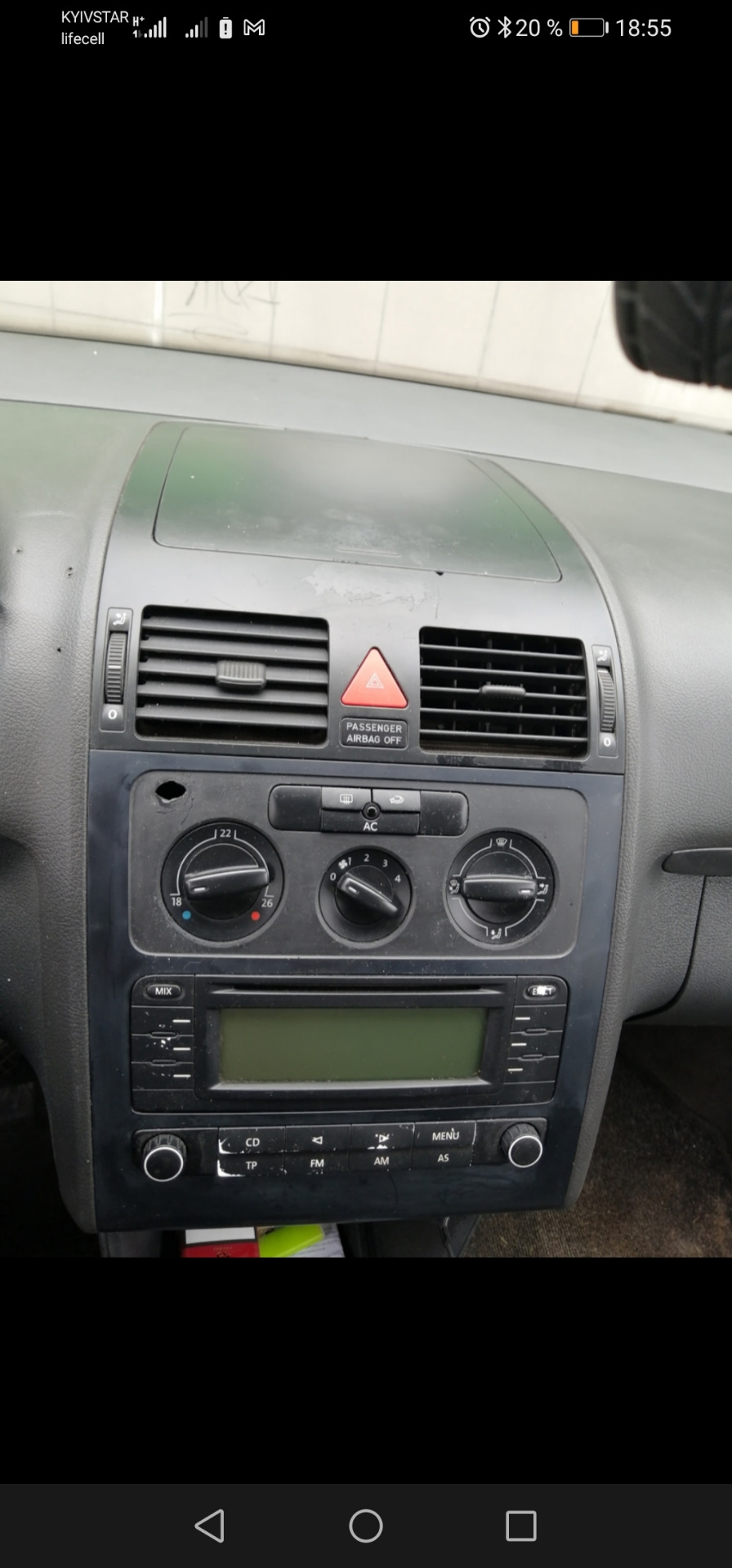 Ukol свіжості в touran або заміна rcd 300 на 310 1