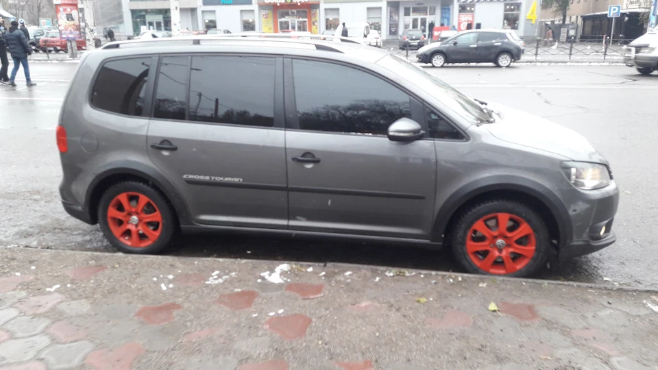 Перевзувся і поставив диски DEVIL RED