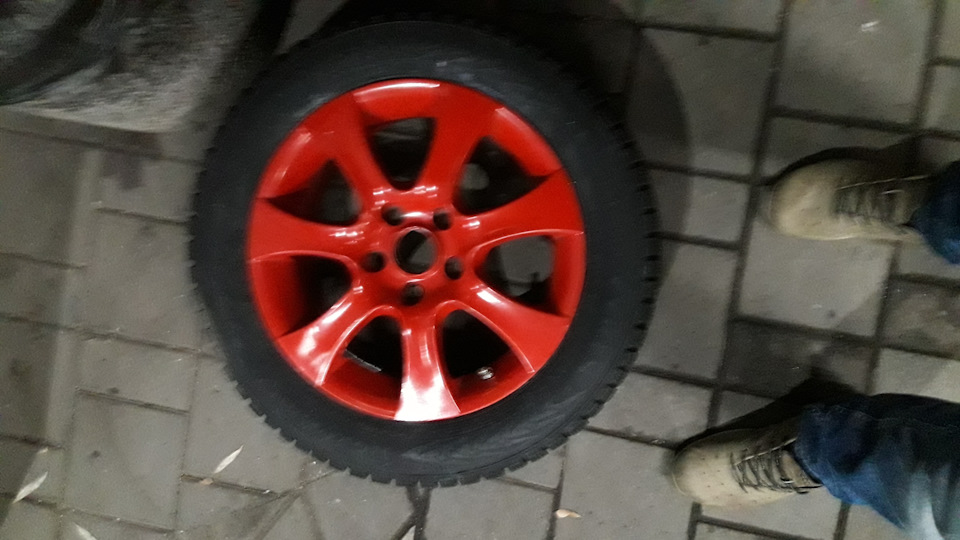 Перевзувся і поставив диски DEVIL RED 4