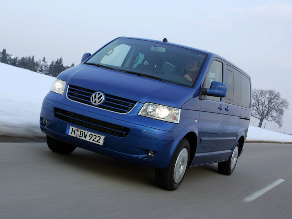 TRANSPORTER T5 GP vs MULTIVAN 1