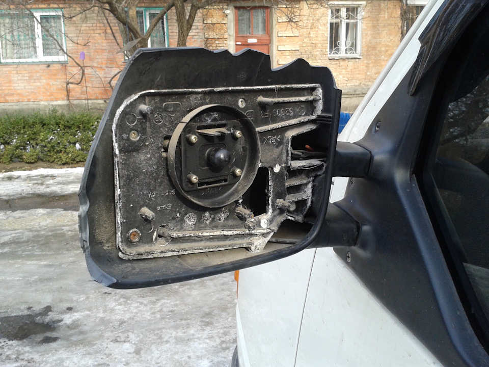 Крапець підкрався непомітно або піднос дзеркало заднього виду. 4