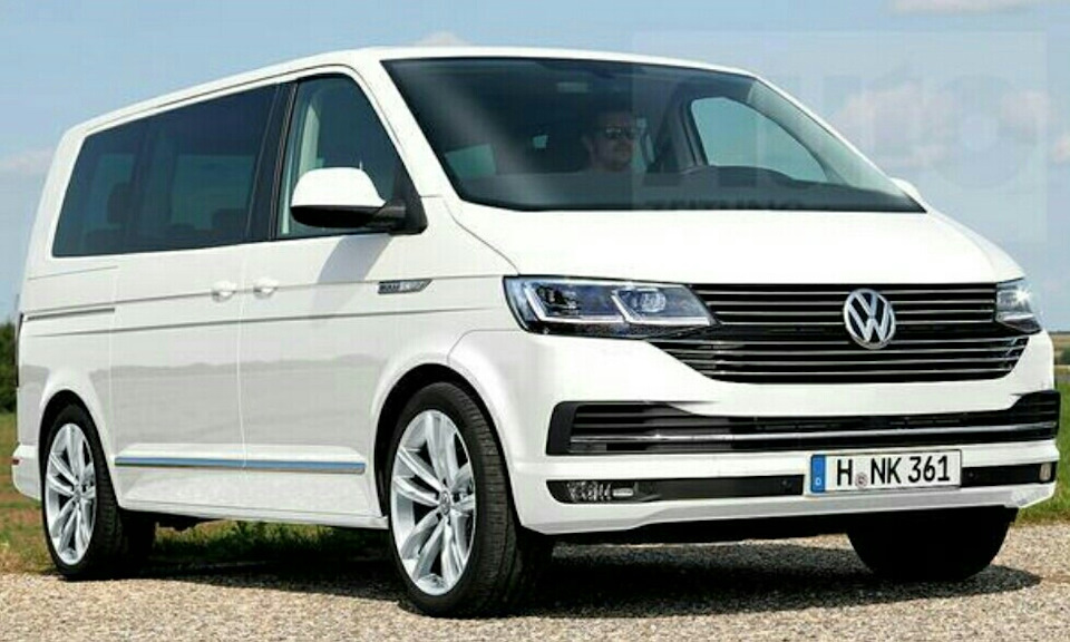 Фото нового VW T7 1