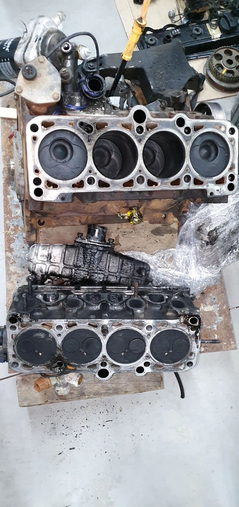 Бажання зняти ГБЦ нового tdi двигуна закінчилося повним кап ремонтом((( 4