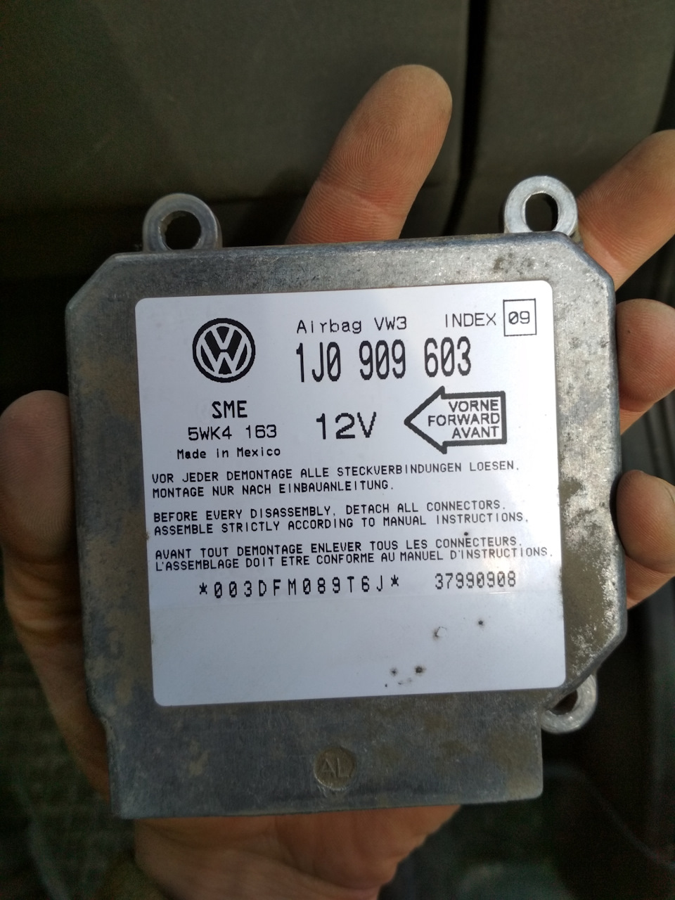 65535 Airbag. Volkswagen T4. 1