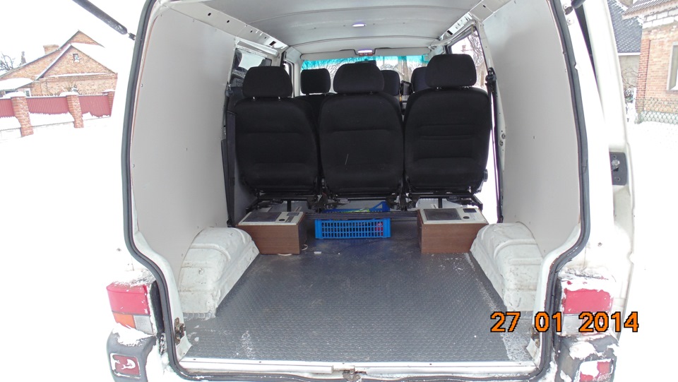 Переобладнання з Transporter в Caravelle. Частина 1 1
