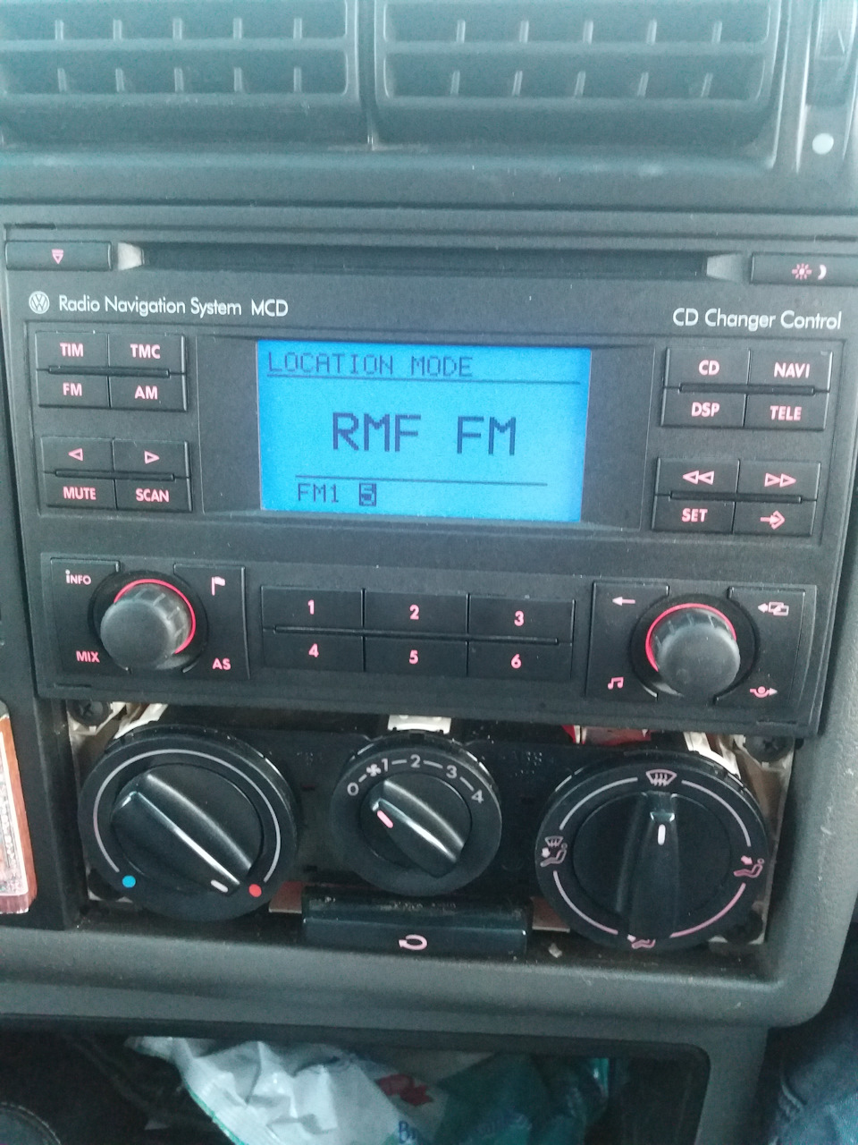Vw RNS MCD 1