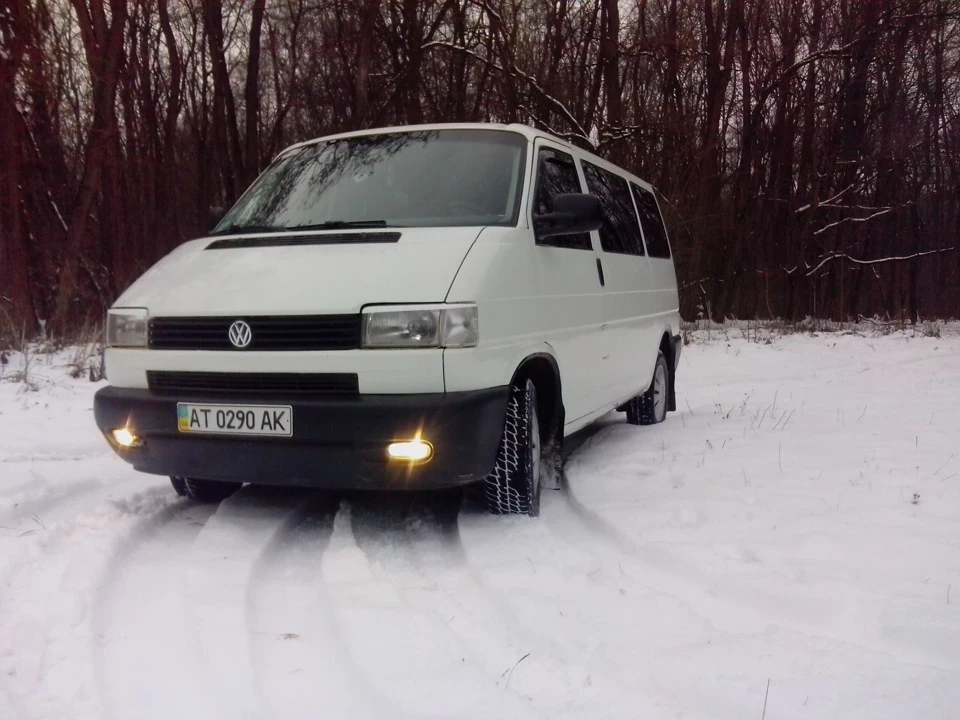 VW T4-VW B6 фотосет у зимовому лісі_ _ _ _ _ _VW T4-VW B6 фосет у зимовому лісі