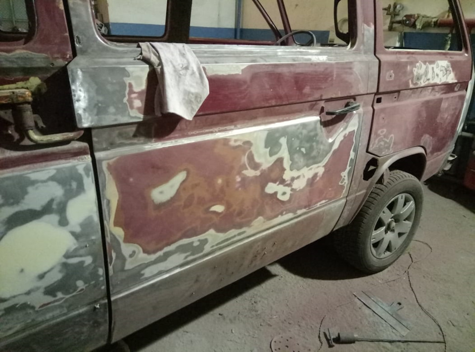 Підготовка до фарбування. 5