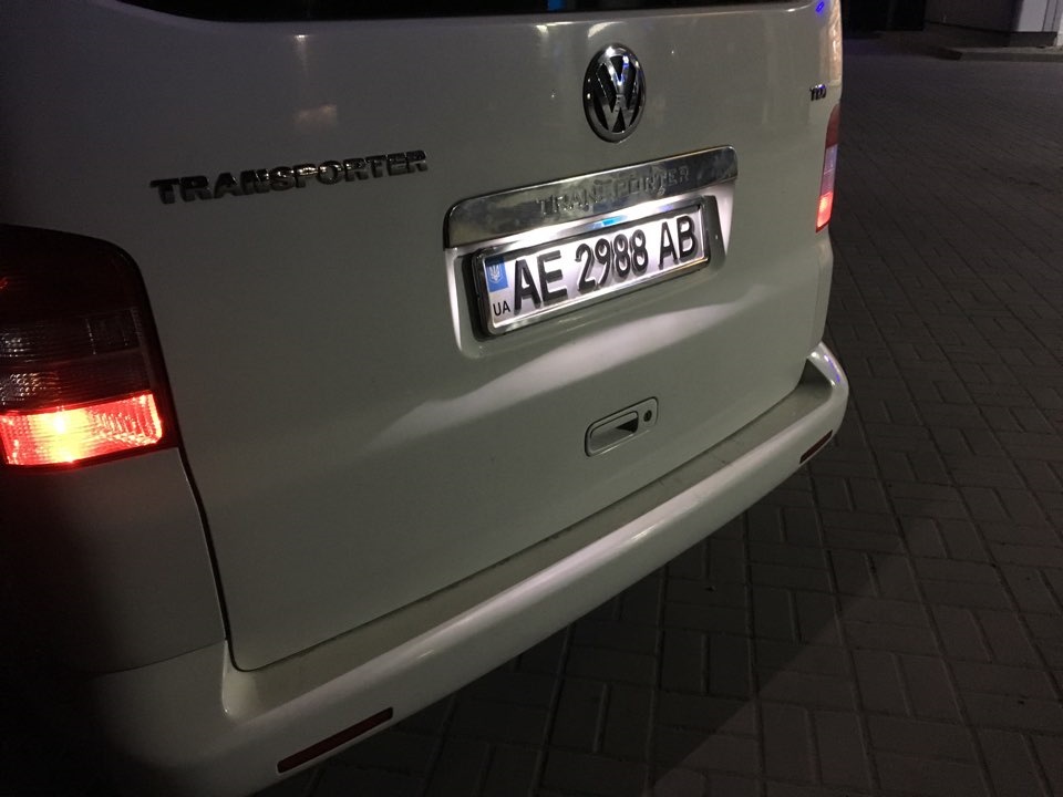 LED підсвічування номера 4