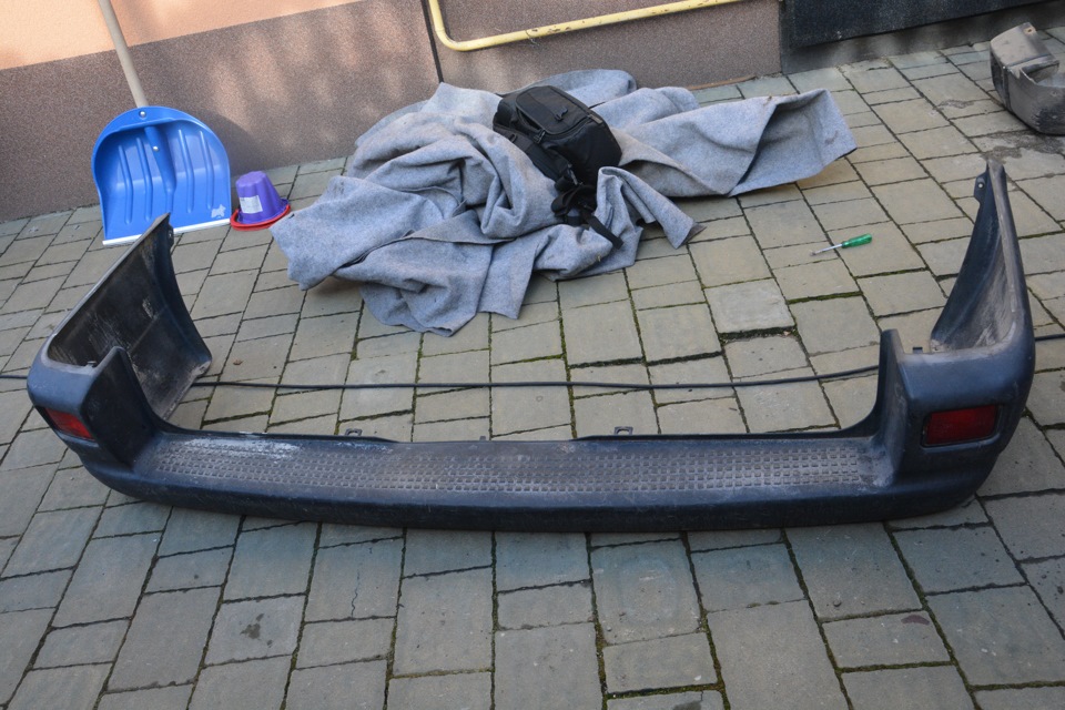 Заміна заднього бампера Т4 з 92-го на після 96-го року 1