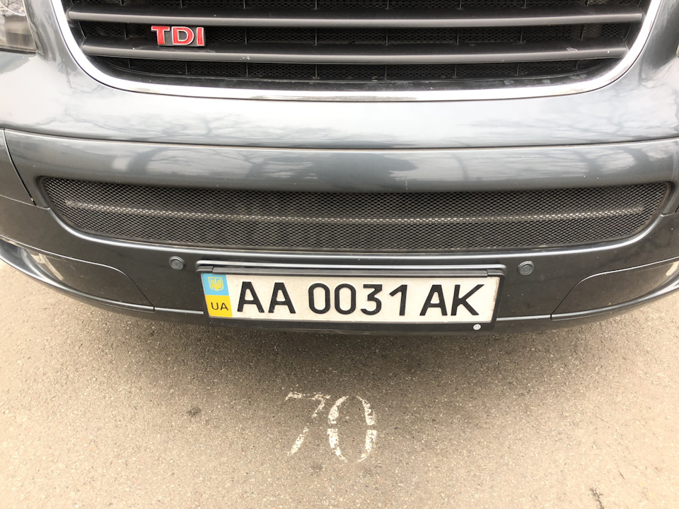 Сітка в бампер і грати 1