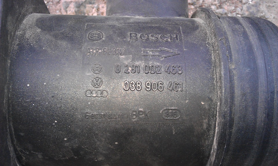 Ось ти який))) Зняття витратоміра повітря 3
