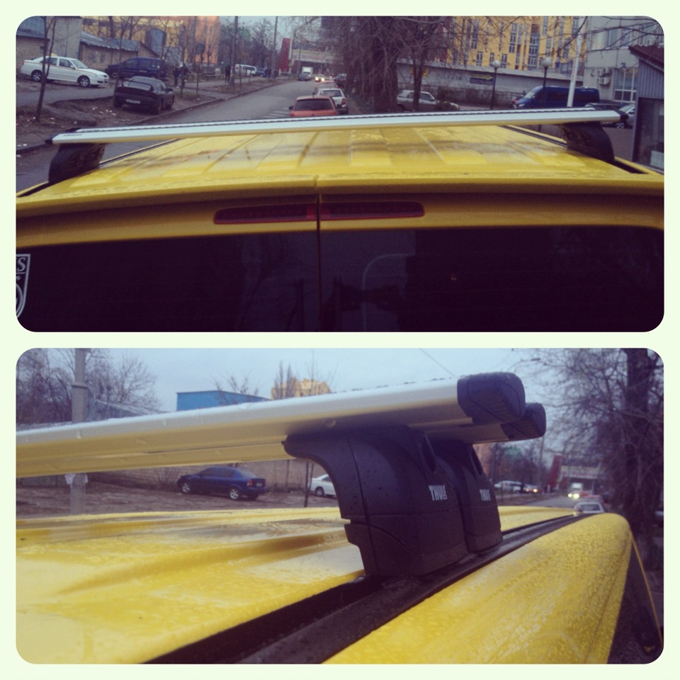 Рейки на дах Т5 VW 3