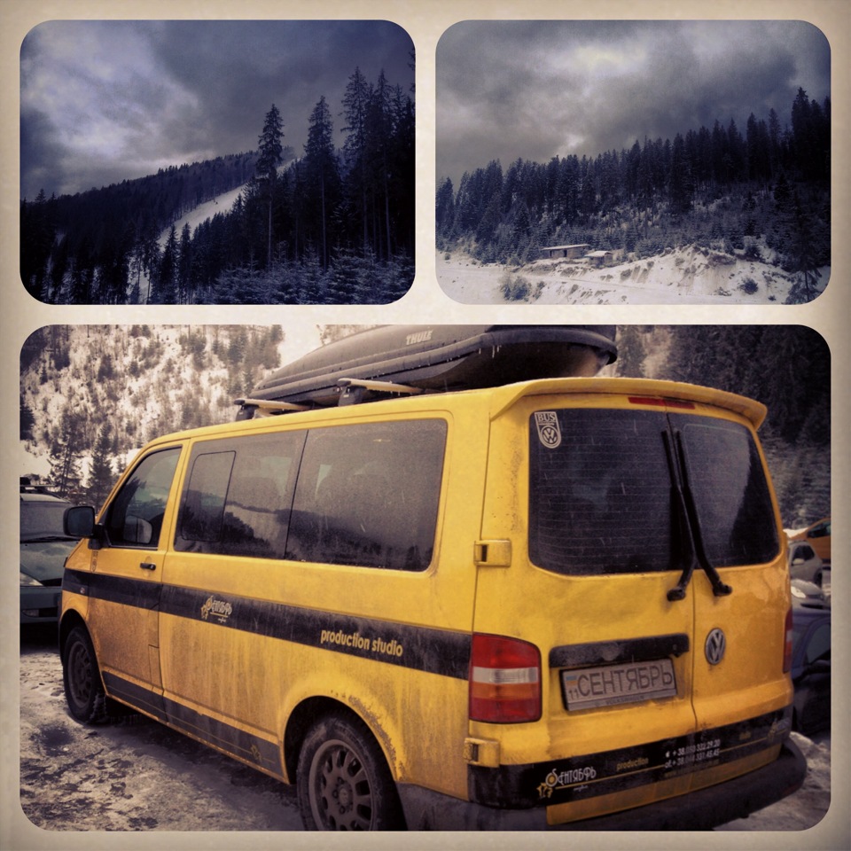 VW T5 у Буковелі 2