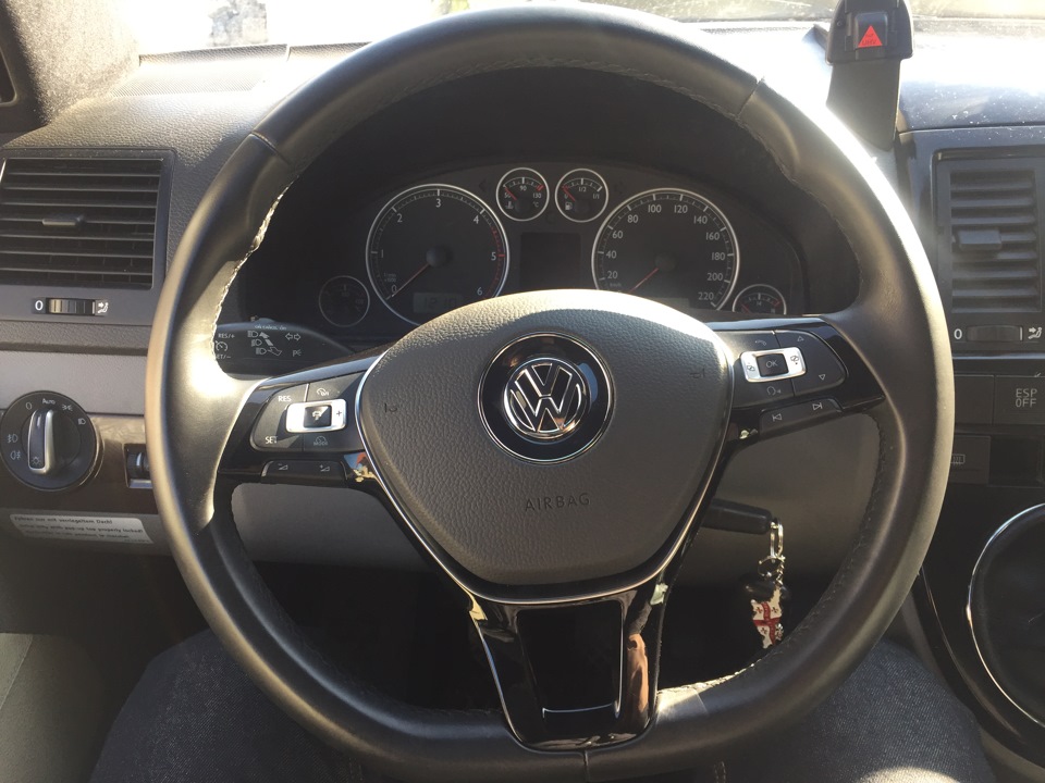 Заміна керма на Passat B8 1