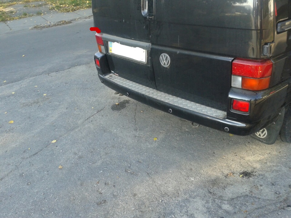 Задер задній парктронік 1