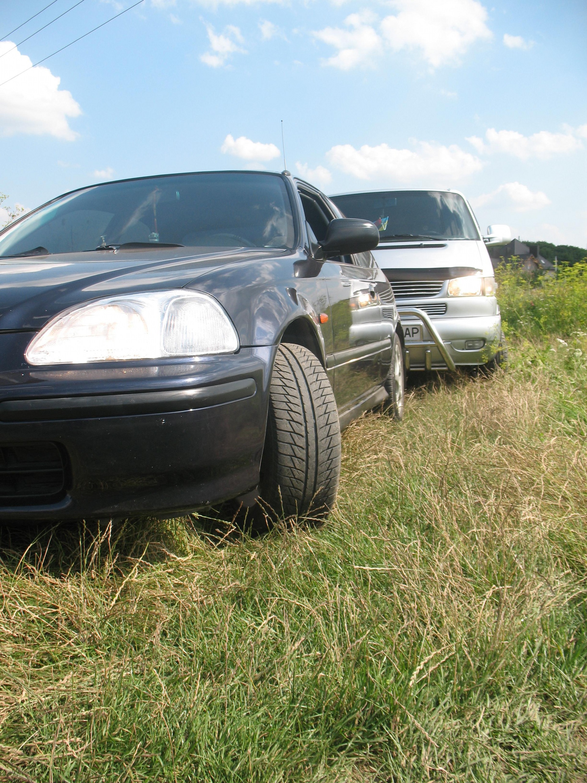 VW T-4 & HONDA CIVIC☜ 2