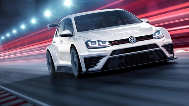 VW Golf GTI вирушив у кузовні гонки topgearrussia.ru/news/29636_VW_Golf_GTI_otprav. 1