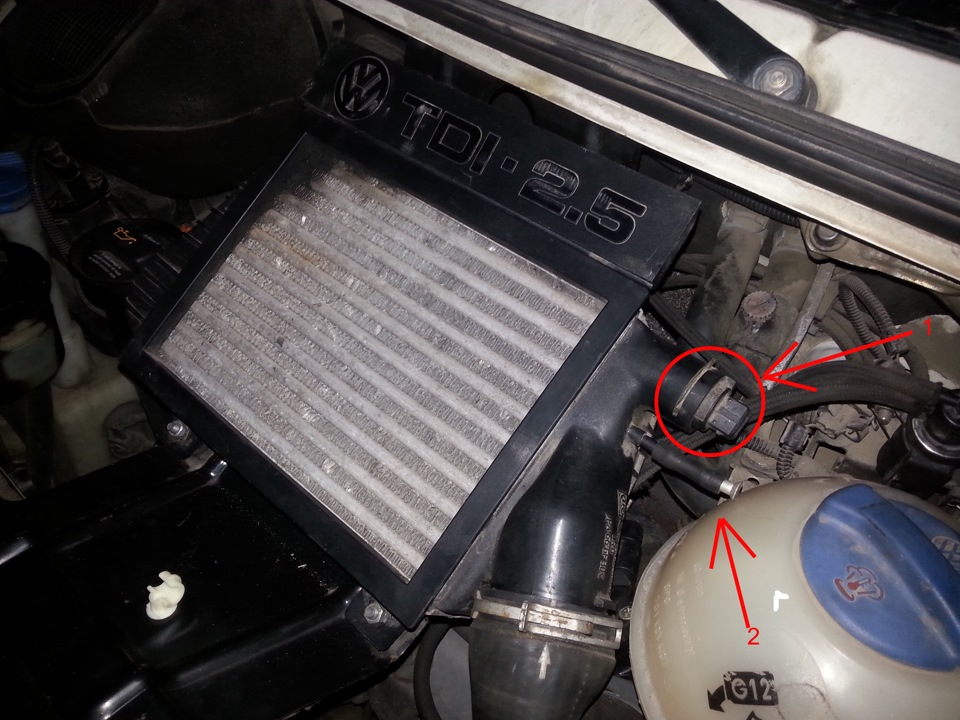 Інтеркулер на Т4 2.5tdi 65kw ч.2 3