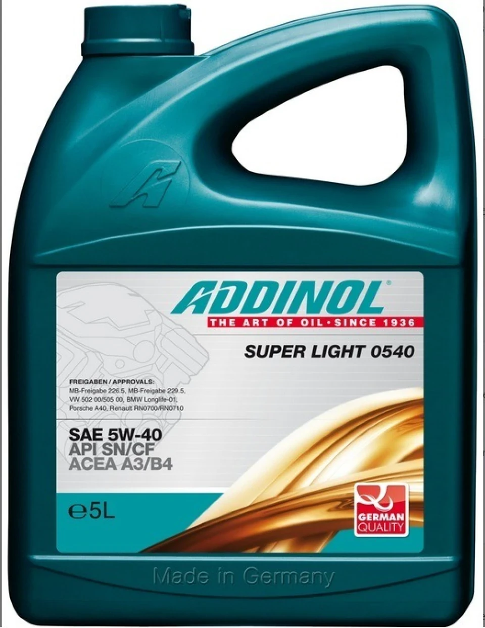 Заміна мастила ADDINOL SUPER LIGHT 0540