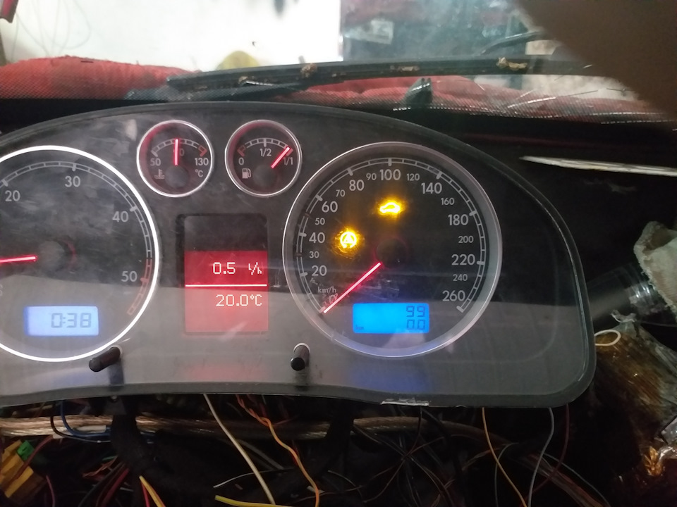 Щиток Full Fis б5, в т4, boost control 3