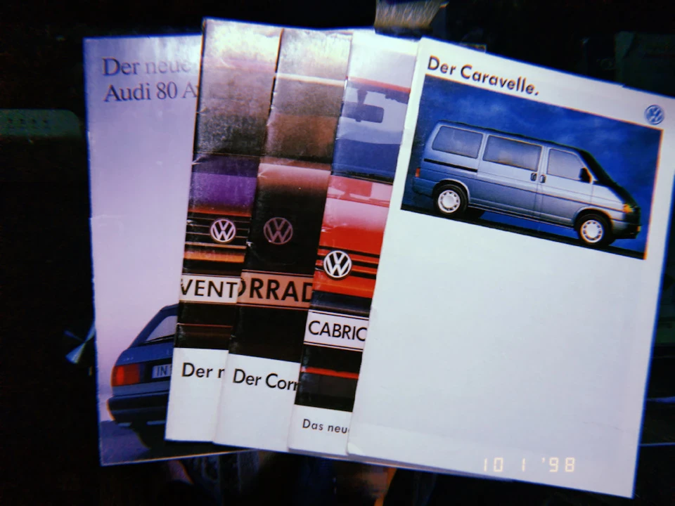 Заводські буклети VW/Audi