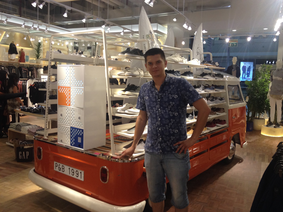 Макет VW T1 у Pull&Bear . Нарешті я його зустрів. 3