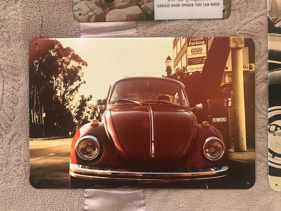 Не зміг пройти повз :) Tin-plates VW 3