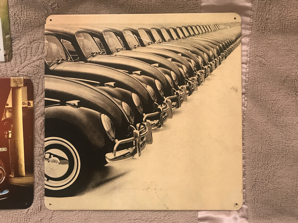 Не зміг пройти повз :) Tin-plates VW 2