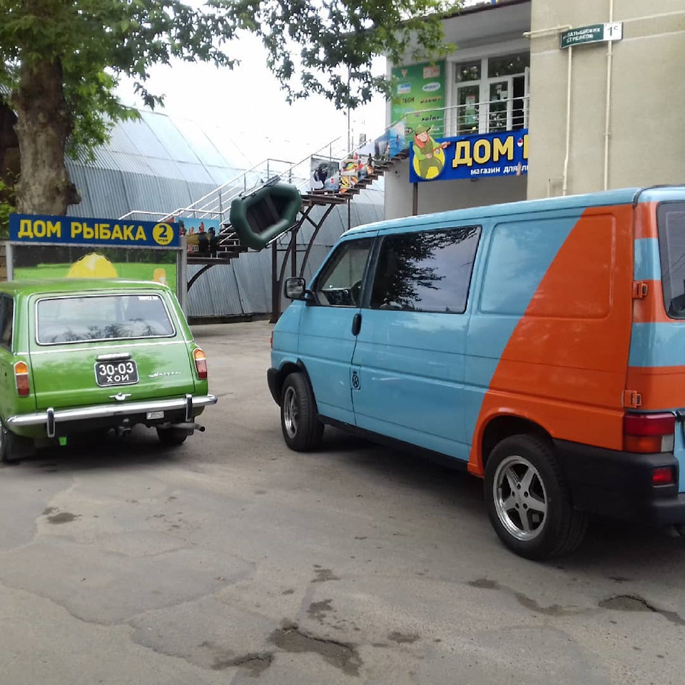 Нова Каховка літо 2019 вигляд від першої особи VW T4 1