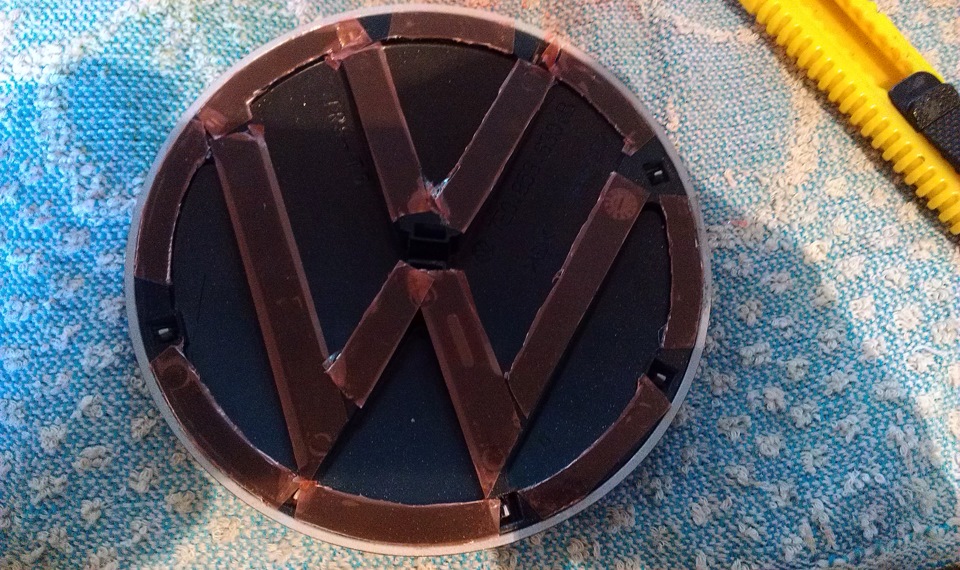 Емблема VW на кормі :-) 5