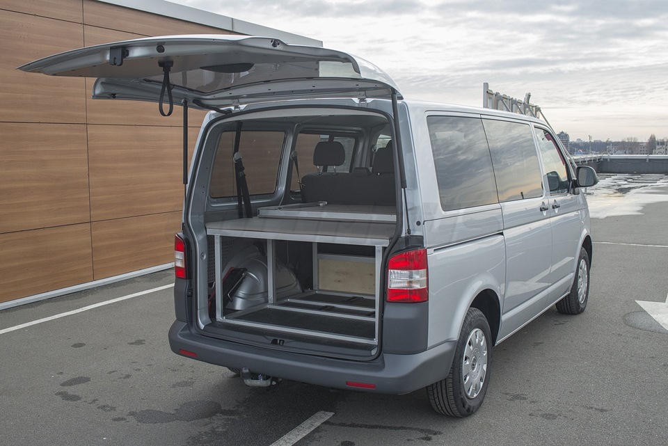 Ліжко з алюмінію для Volkswagen T5 1