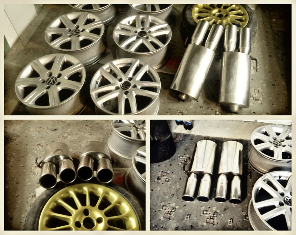new exhaust on… ❍❍ 2