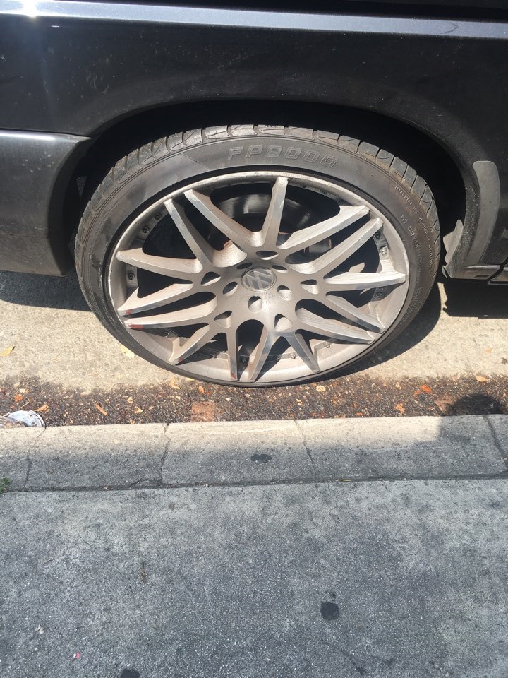 Cracked rim - розбив диск 1