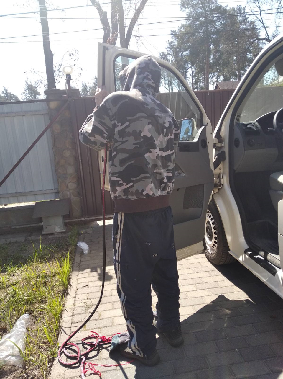 Ущільнювачі на передніх дверях. 1
