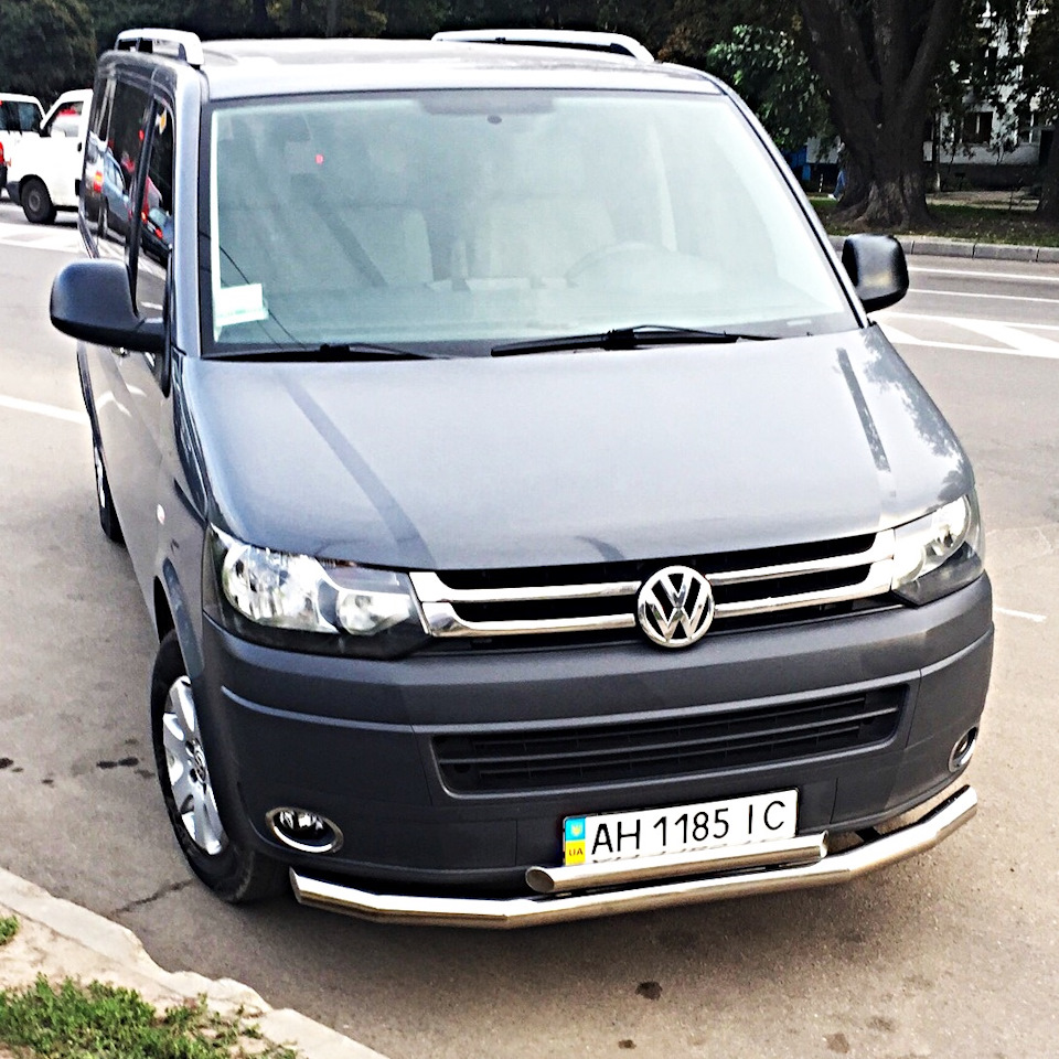 Сталевий обвіс переднього бампера 1