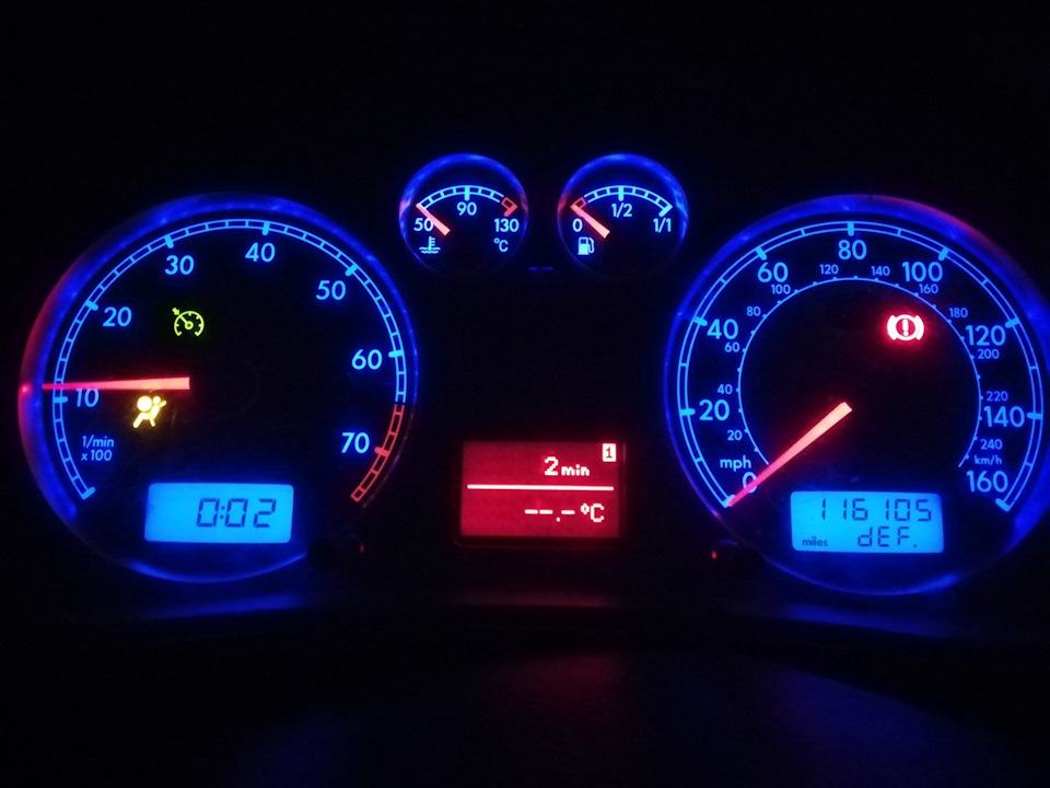Приборка з passat b5 1