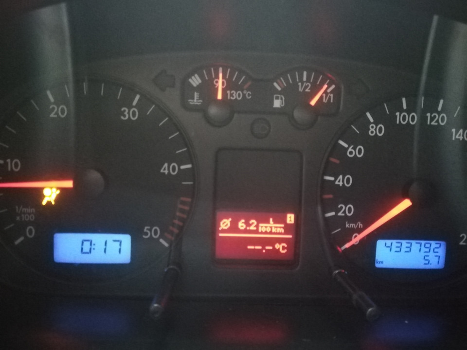 Приборка з passat b5 5
