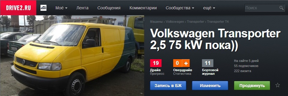 5 днів на сайті 1