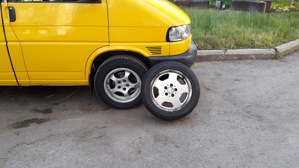 Знову диски RH R16 8J ET35, гума на продаж 1