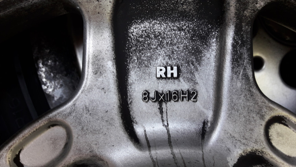 Знову диски RH R16 8J ET35, гума на продаж 3