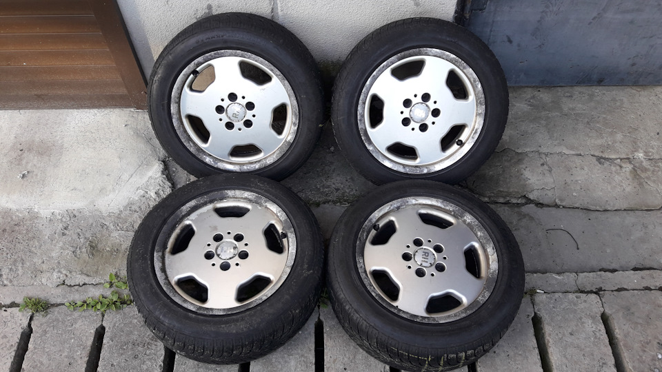 Знову диски RH R16 8J ET35, гума на продаж 2