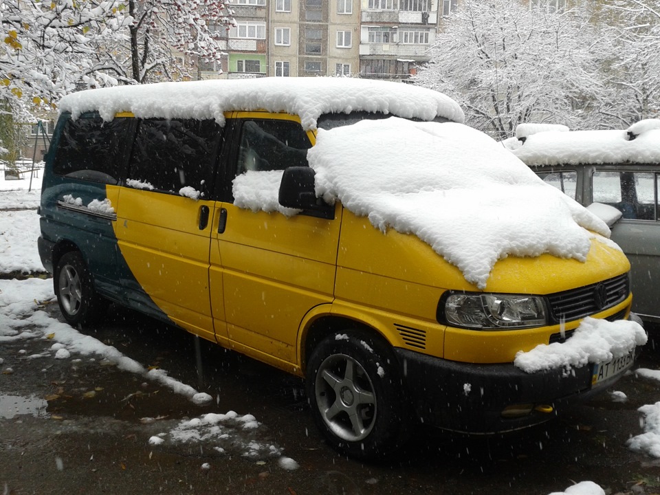 З першим снігом або сезонна заміна дисків з гумою)) 1