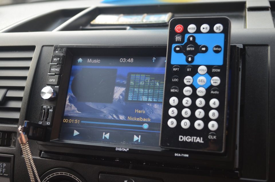 Мультимедійна магнітола Digital DCA-710W 1