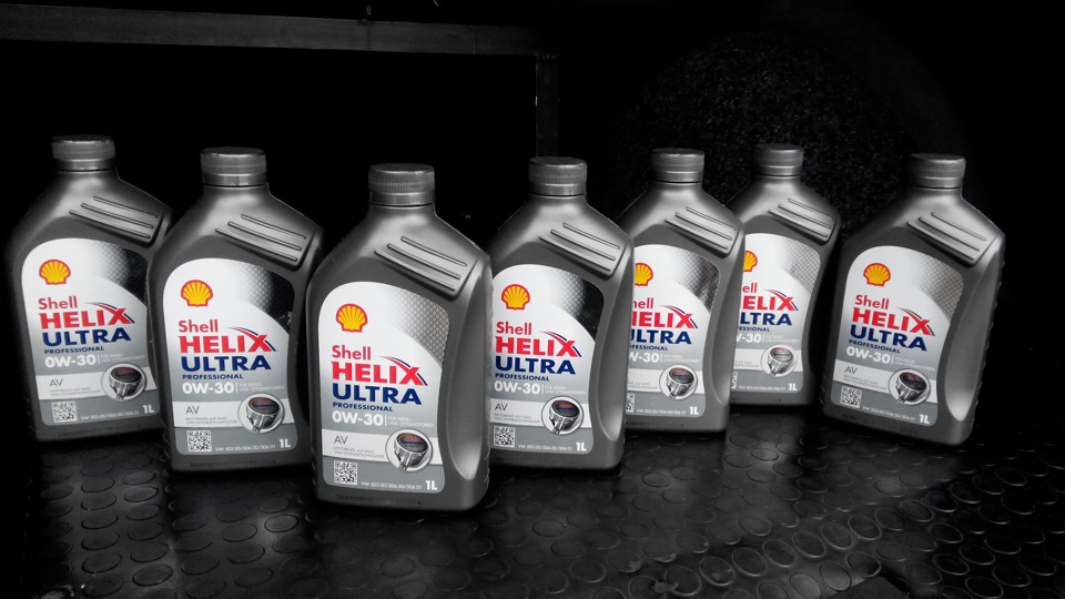 Shell Helix Ultra Professional AV 0W-30 з допуском VW 506 01 1