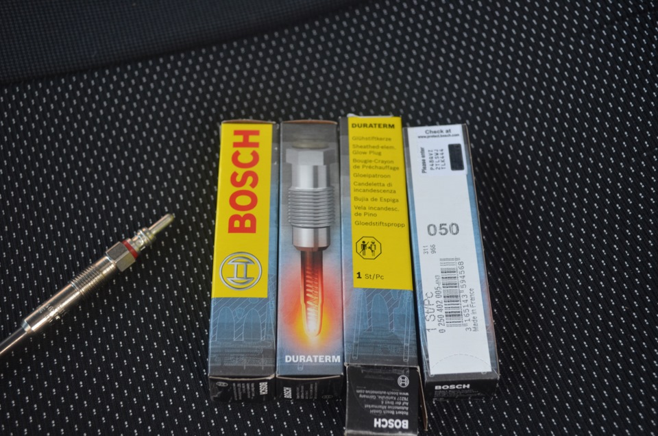 Заміна свічок розжарювання. 2