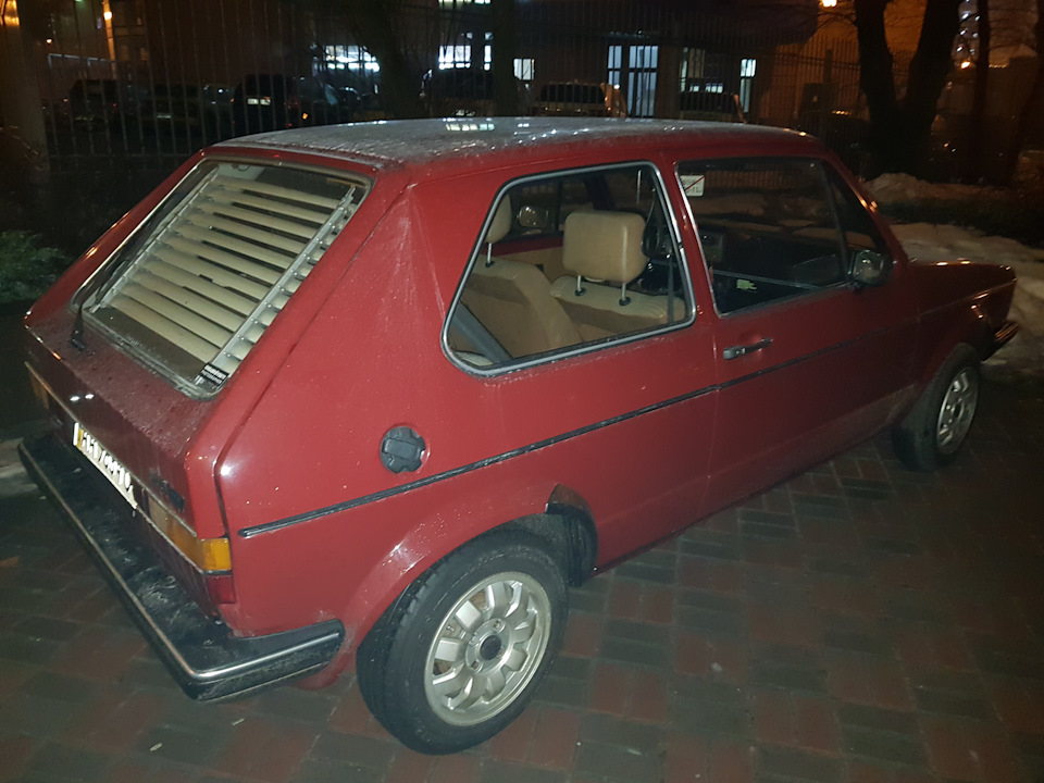 Покатушки на golf mk1 1