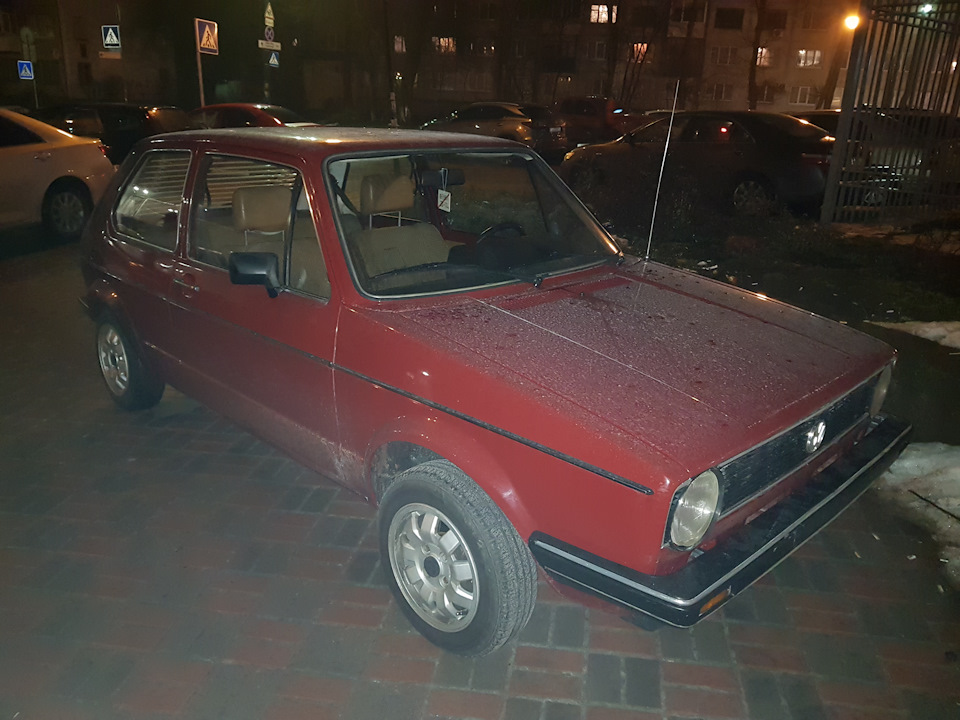 Покатушки на golf mk1 2