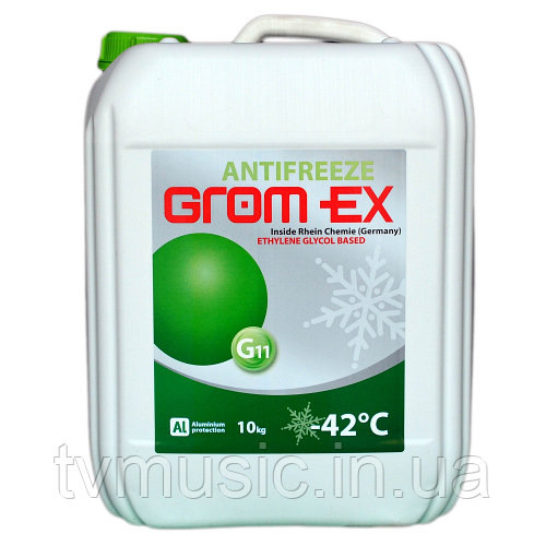 Цікаві відгуки про антифриз Grom-Ex G11 1