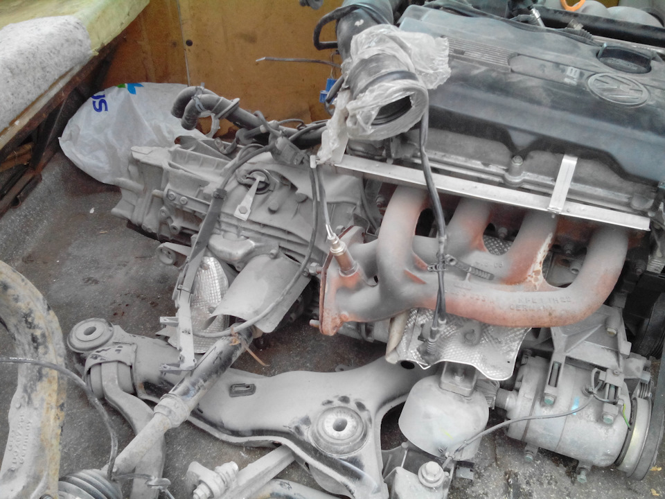 Продаю свій мотор+5МКПП у зборі 1,8 ADR 20V 2